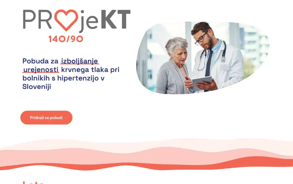Naslovni del strani PROjeKT 140/90